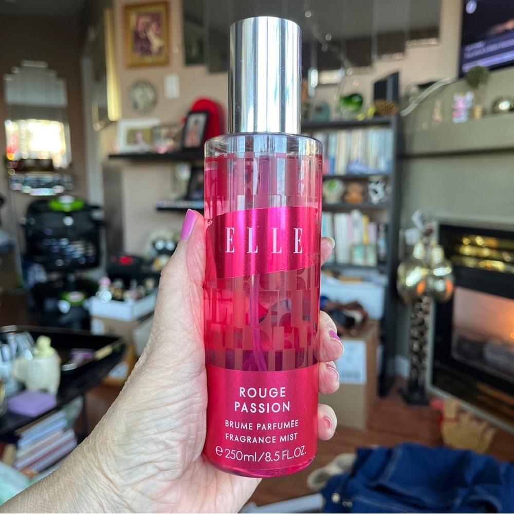 Elle Rouge Passion Fragrance Mist 250ml.  Only a few sprays used!  Gorgeous!